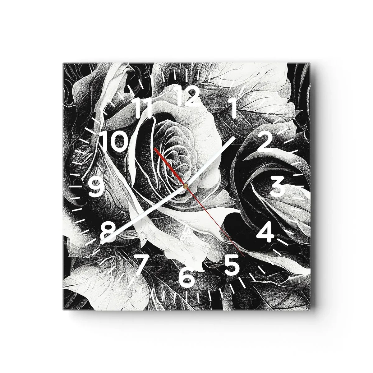 Zegar ścienny - Zawsze królowa - 30x30 cm