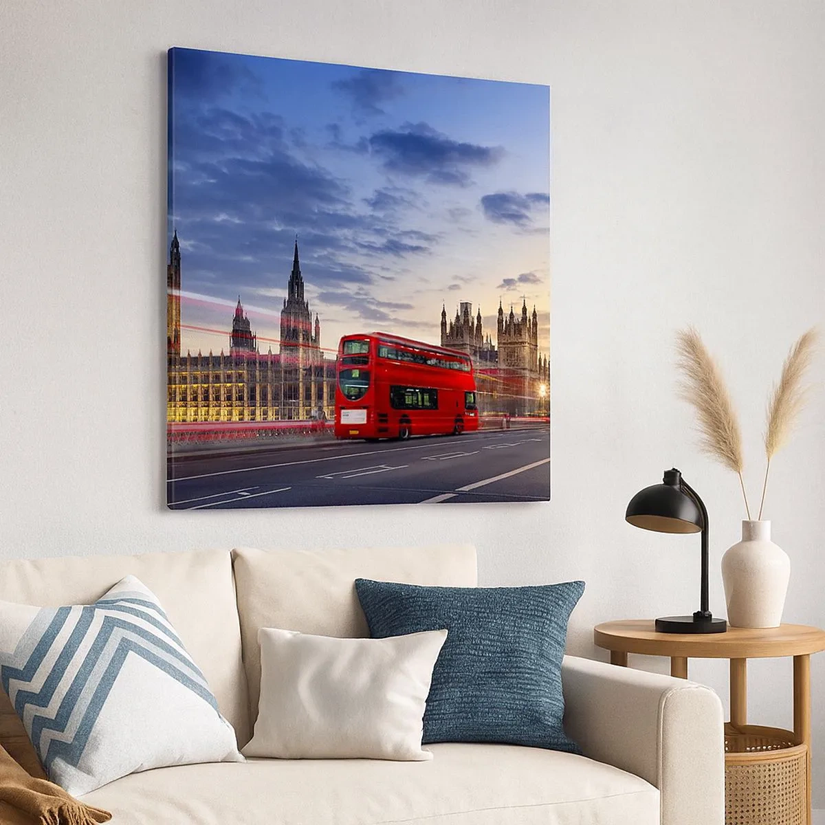 Obraz na płótnie - Znaki szczególne - 30x30 cm