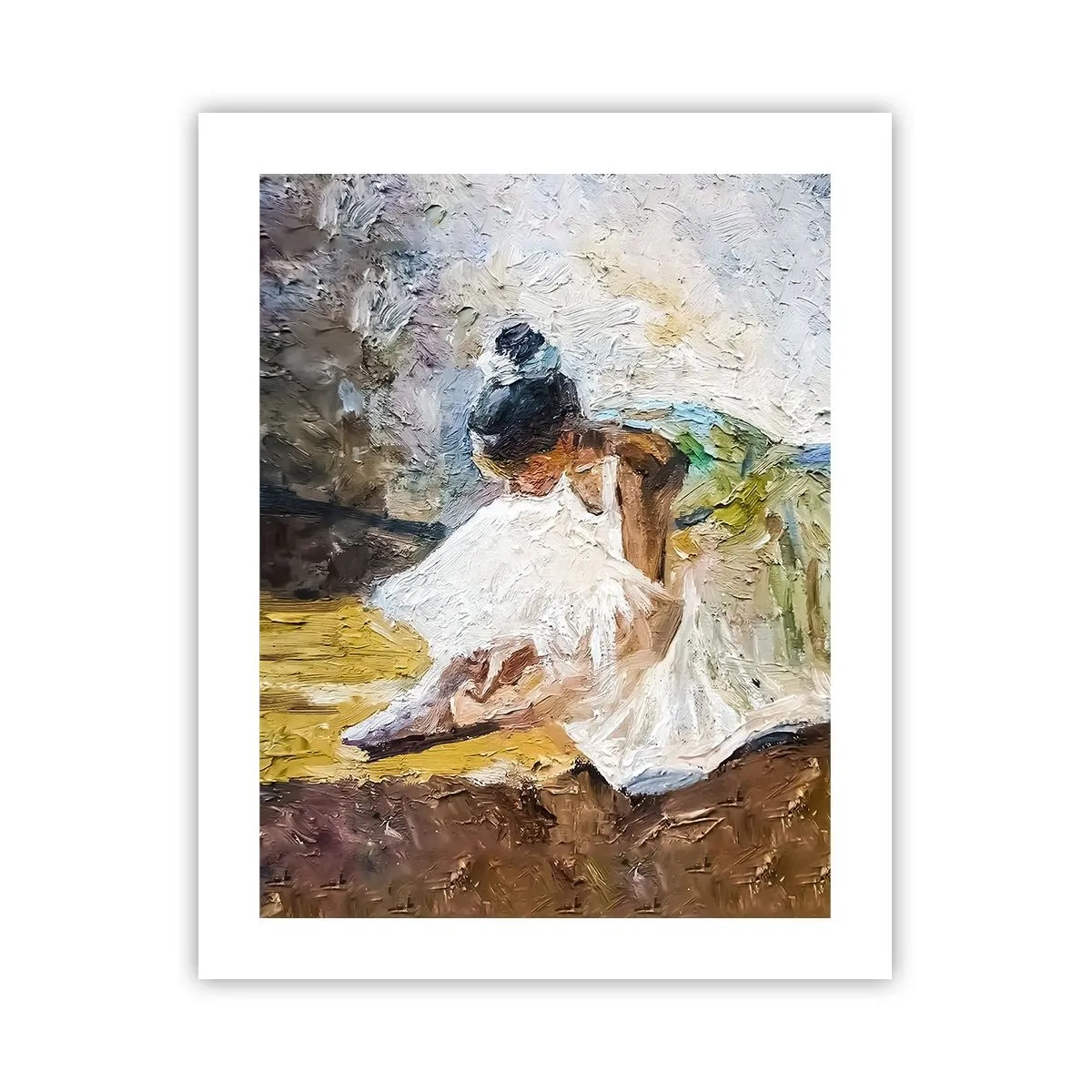 Plakat - Z obrazu Degasa - 40x50 cm