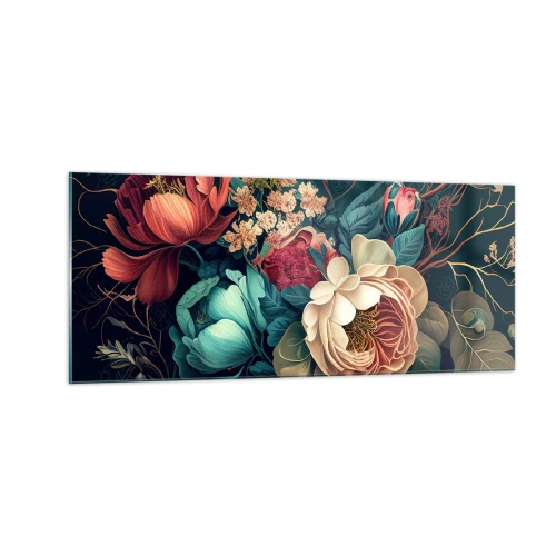 Obraz na szkle - XIX-wieczny czar - 100x40 cm