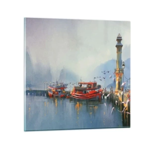 Obraz na szkle - Na końcu świata - 60x60 cm