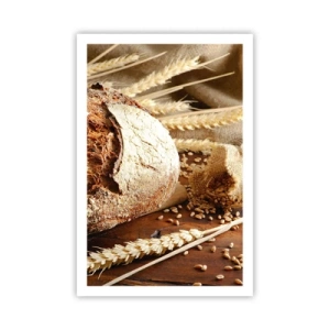 Plakat - Apetyczny, wonny, chrupiący - 61x91 cm