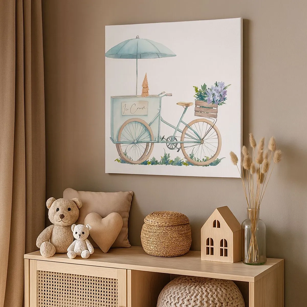 Obraz na płótnie - Słodkie wspomnienie lata - 30x30 cm