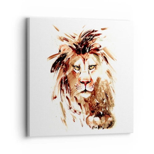 Obraz na płótnie - Siła i godność - 30x30 cm