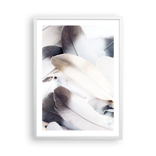 Plakat w białej ramie - Niemal anielskie - 50x70 cm
