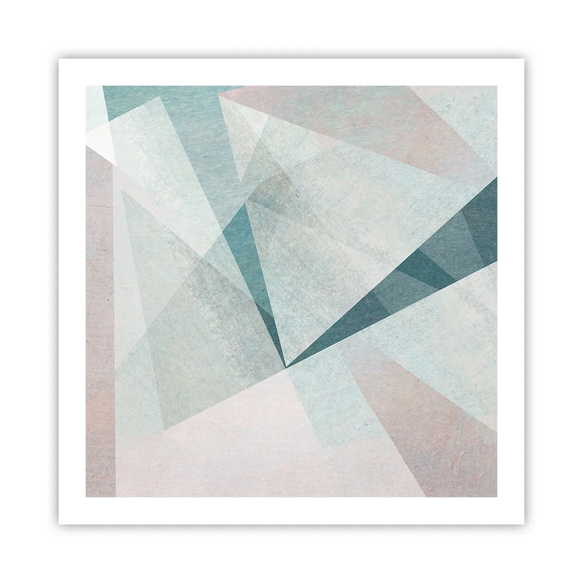 Plakat - Spokojnie choć dynamicznie - 60x60 cm