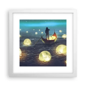 Plakat w białej ramie - Rzeczy, o których się filozofom nie śniło - 30x30 cm