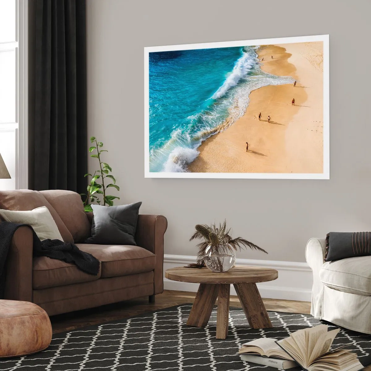 Plakat - A potem słońce, plaża… - 91x61 cm