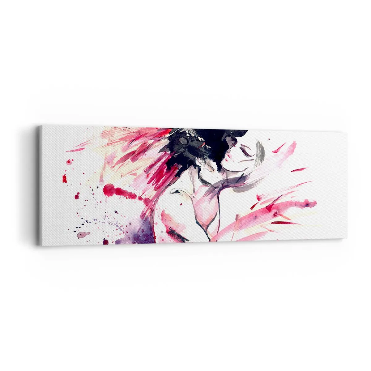 Obraz na płótnie - Miłosne spełnienie - 90x30 cm
