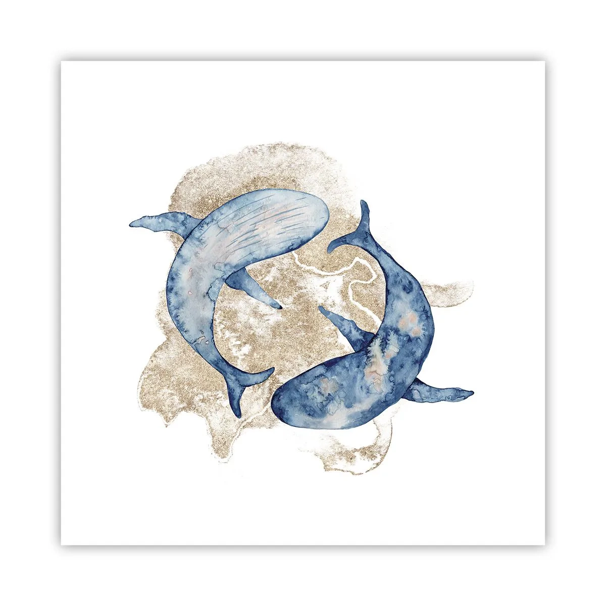 Plakat - Przyjaźń czy kochanie? - 30x30 cm