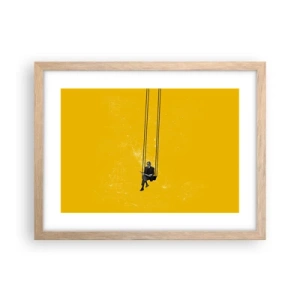 Plakat w ramie jasny dąb - Dzień jak co dzień - 40x30 cm