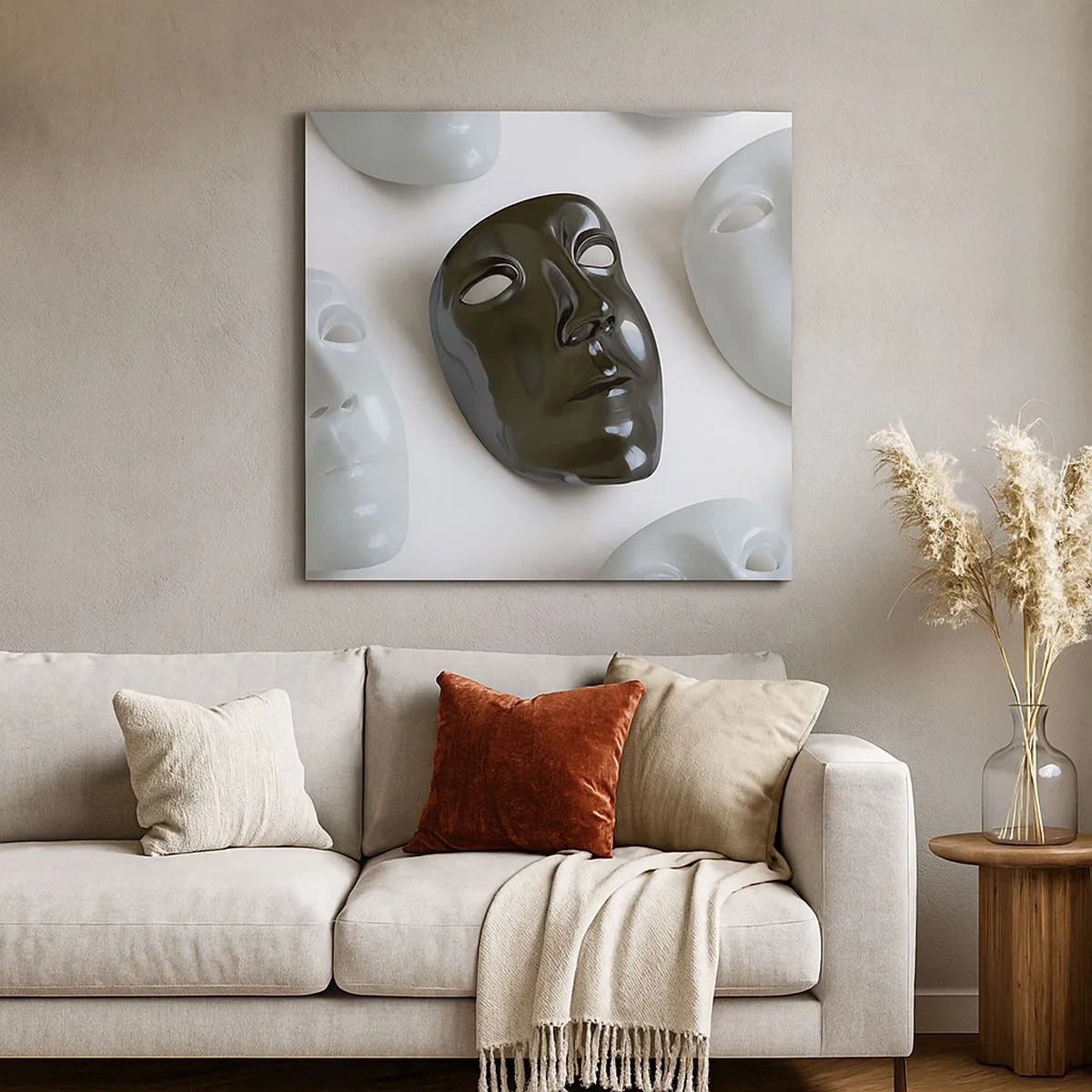 Obraz na płótnie - Jak się wyróżnić? - 30x30 cm