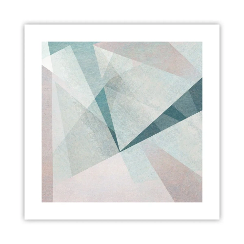 Plakat - Spokojnie choć dynamicznie - 40x40 cm
