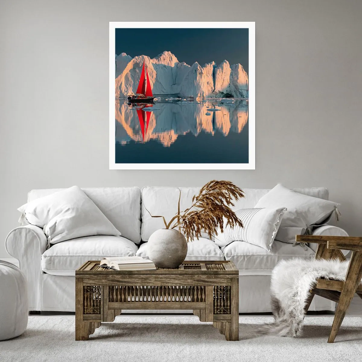 Plakat - Na krańcu świata - 50x50 cm