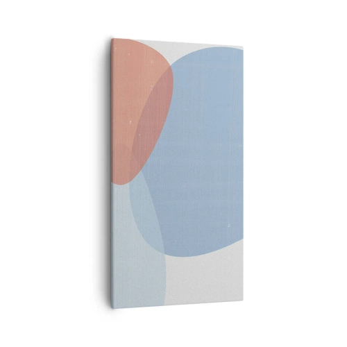 Obraz na płótnie - Pastelowe związki - 55x100 cm