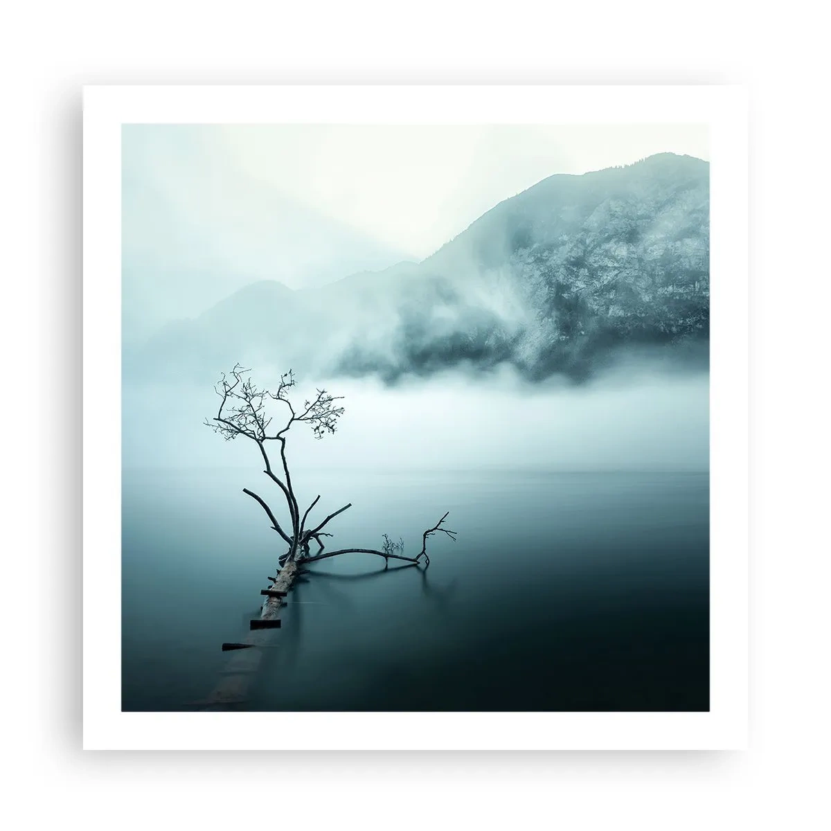 Plakat - Z wody i mgły - 60x60 cm