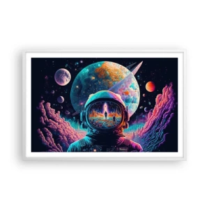 Plakat w białej ramie - Filozofom się nie śniło - 91x61 cm