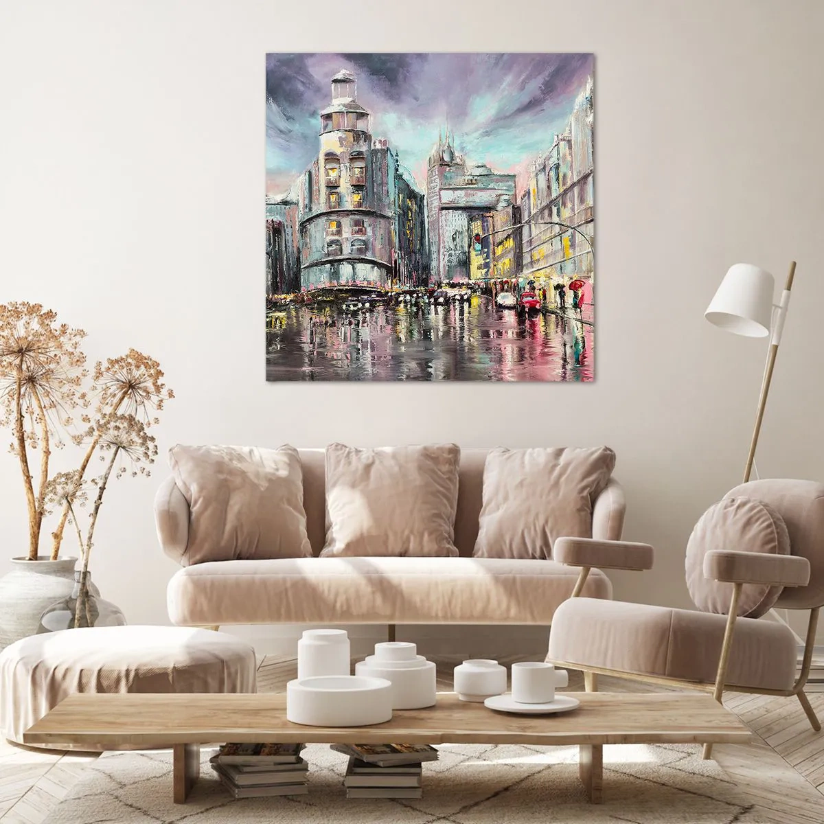 Obraz na płótnie - To będzie udany wieczór - 60x60 cm