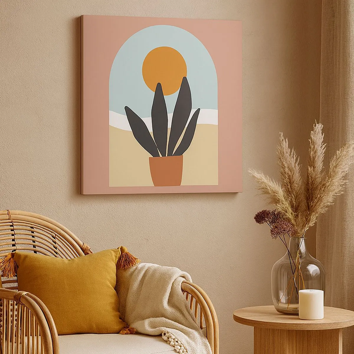 Obraz na płótnie - Drobne radości - 30x30 cm