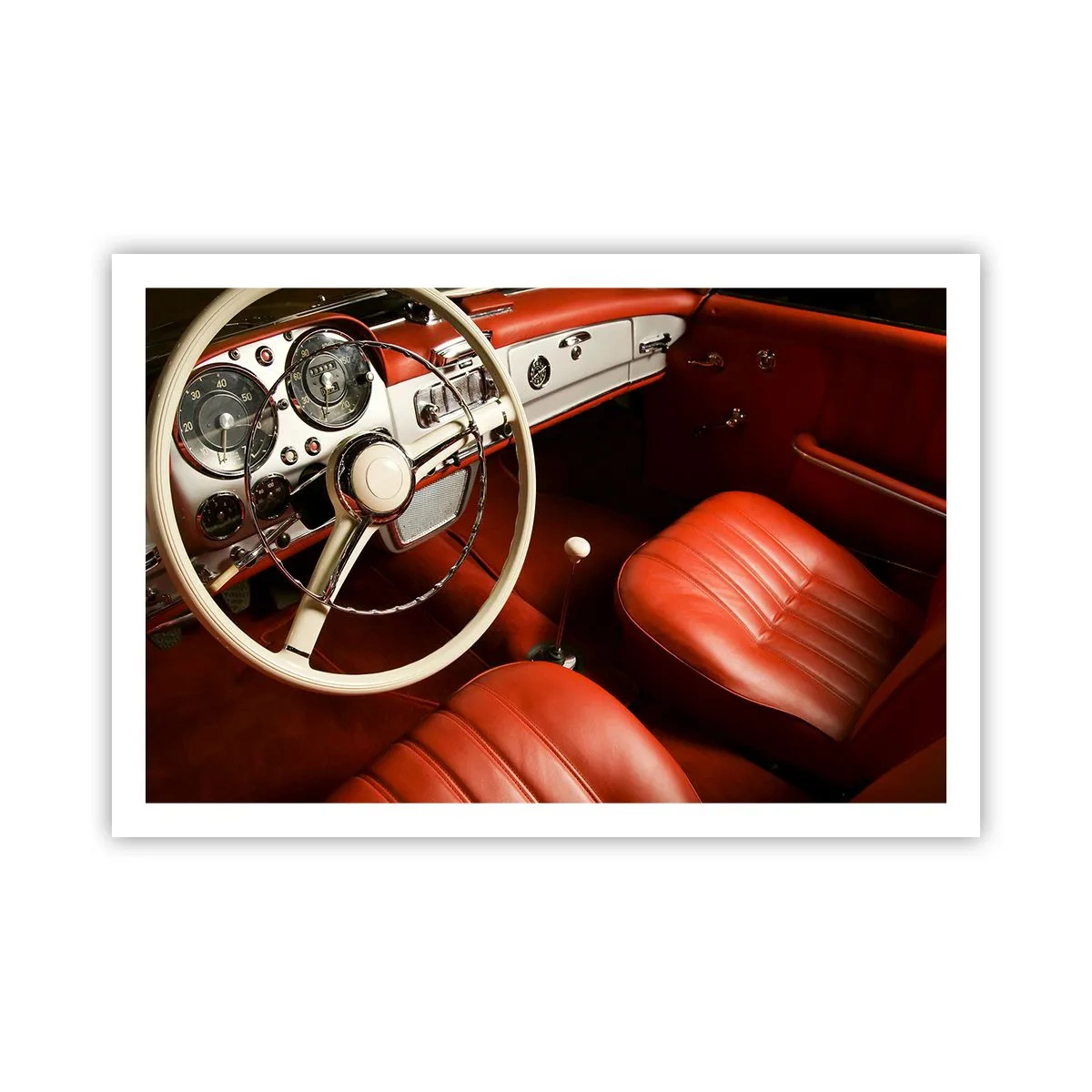 Plakat - Luksus w stylu vintage - 91x61 cm