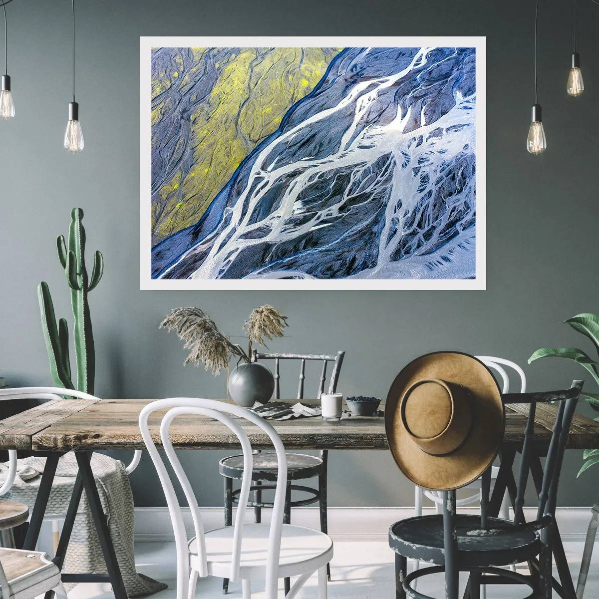 Plakat - Naskalne malowidła natury - 91x61 cm