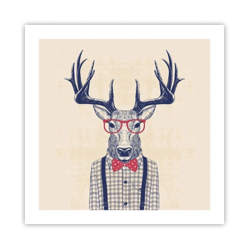 Plakat - Zabawna ekstrawagancja - 50x50 cm