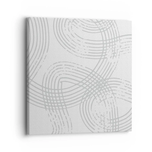 Obraz na płótnie - Nie ma prostej drogi - 30x30 cm