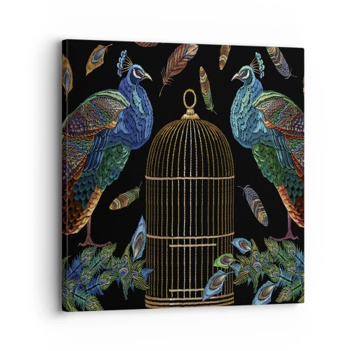 Obraz na płótnie - W królewskich szatach - 30x30 cm