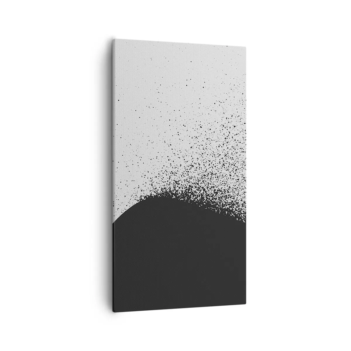 Obraz na płótnie - Ruch cząsteczek - 55x100 cm