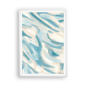 Plakat w białej ramie - Wiosenne powiewy - 70x100 cm