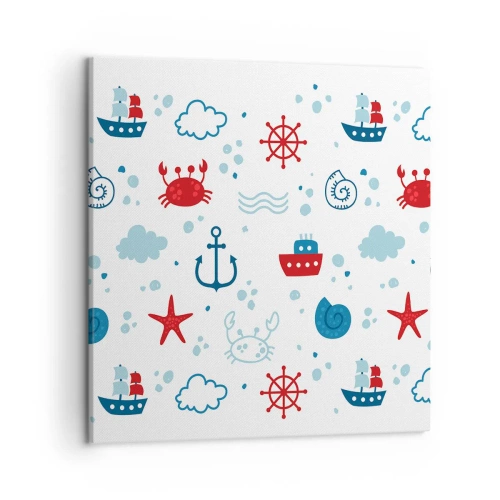 Obraz na płótnie - Morska bajka - 50x50 cm