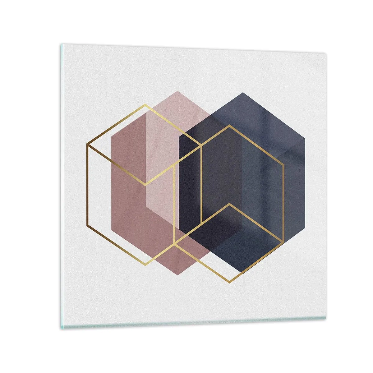 Obraz na szkle - Siła prostoty - 70x70 cm