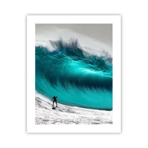 Plakat - Wyzwanie przyjęte - 40x50 cm