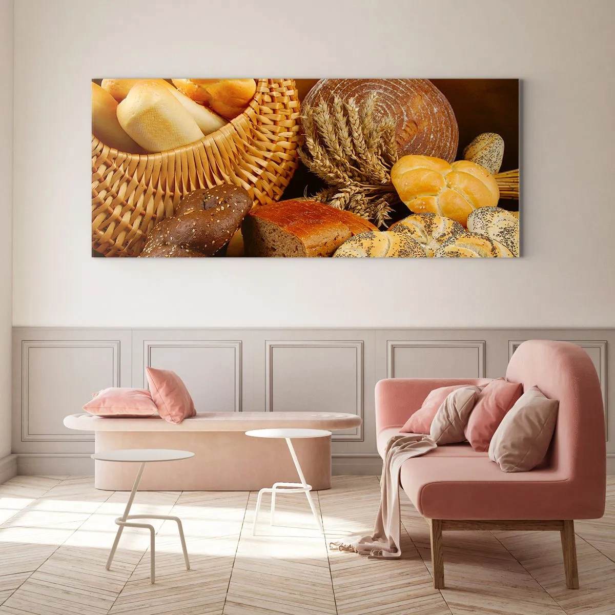 Obraz na szkle - Znowu się nam upiekło - 90x30 cm