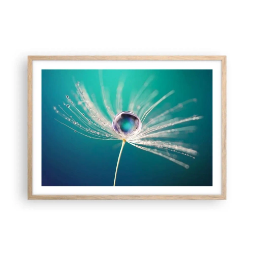 Plakat w ramie jasny dąb - Mistyczna chwila - 70x50 cm