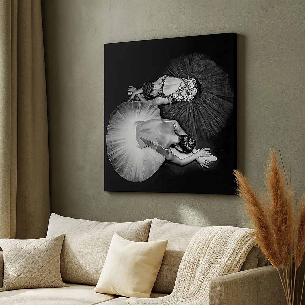 Obraz na płótnie - Jin i jang – idealna równowaga - 30x30 cm