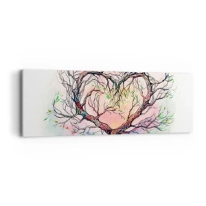 Obraz na płótnie - Razem przeciwko wichurom - 90x30 cm