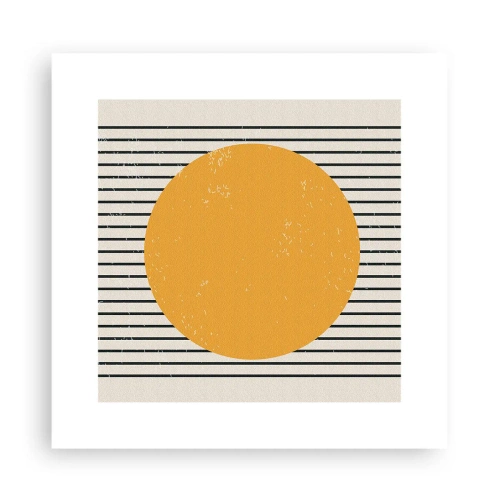 Plakat - Siła prostoty - 30x30 cm