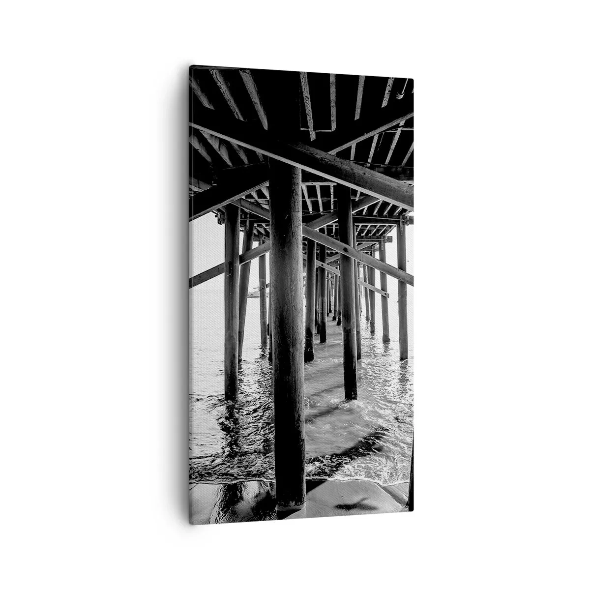 Obraz na płótnie - Plażowa kryjówka - 55x100 cm