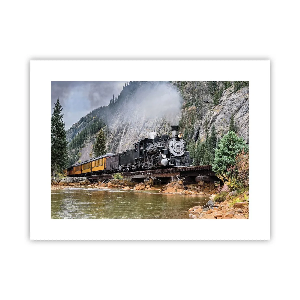 Plakat - A dokąd to? Dokąd? - 40x30 cm