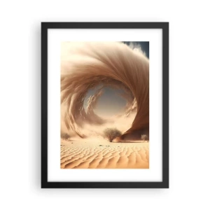 Plakat w czarnej ramie - Otwarty portal - 30x40 cm