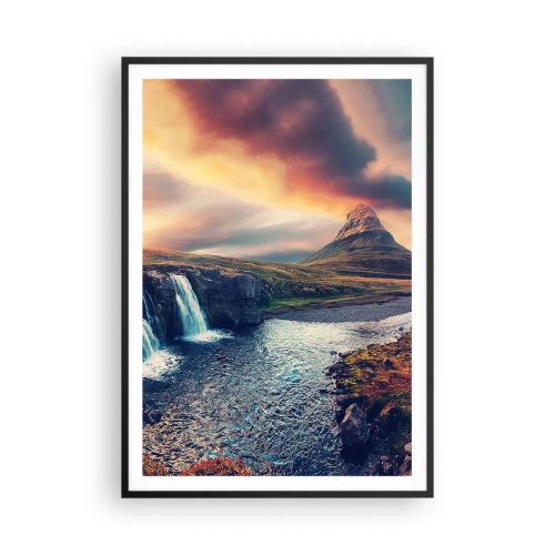 Plakat w czarnej ramie - W majestacie przyrody - 70x100 cm