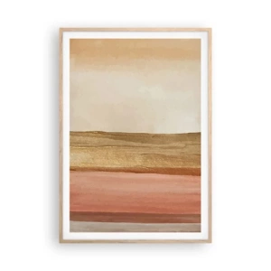 Plakat w ramie jasny dąb - Kompozycja wertykalna - 70x100 cm