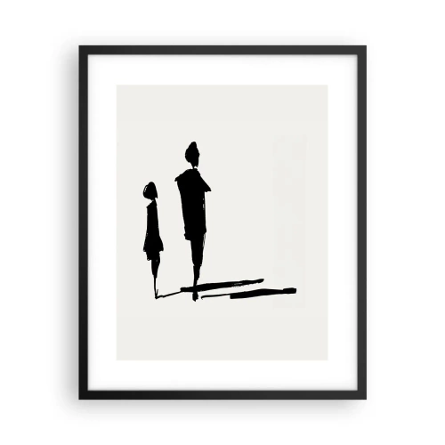 Plakat w czarnej ramie - Na pewno razem? - 40x50 cm