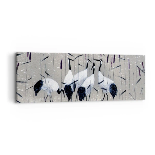 Obraz na płótnie - Wśród swoich - 90x30 cm