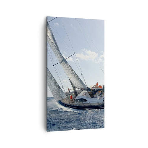 Obraz na płótnie - Niech zwycięży lepszy - 45x80 cm