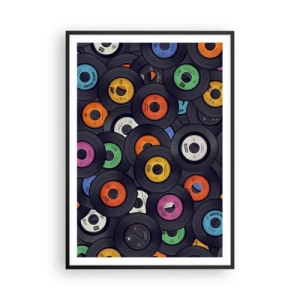 Plakat w czarnej ramie - Kolory klasyki - 70x100 cm
