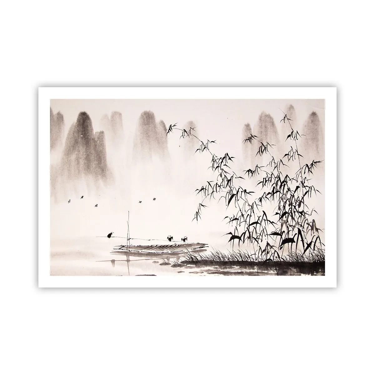 Plakat - Cisza ryżowych pól - 91x61 cm