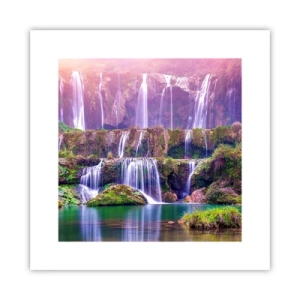 Plakat - Schody do nieba - 30x30 cm