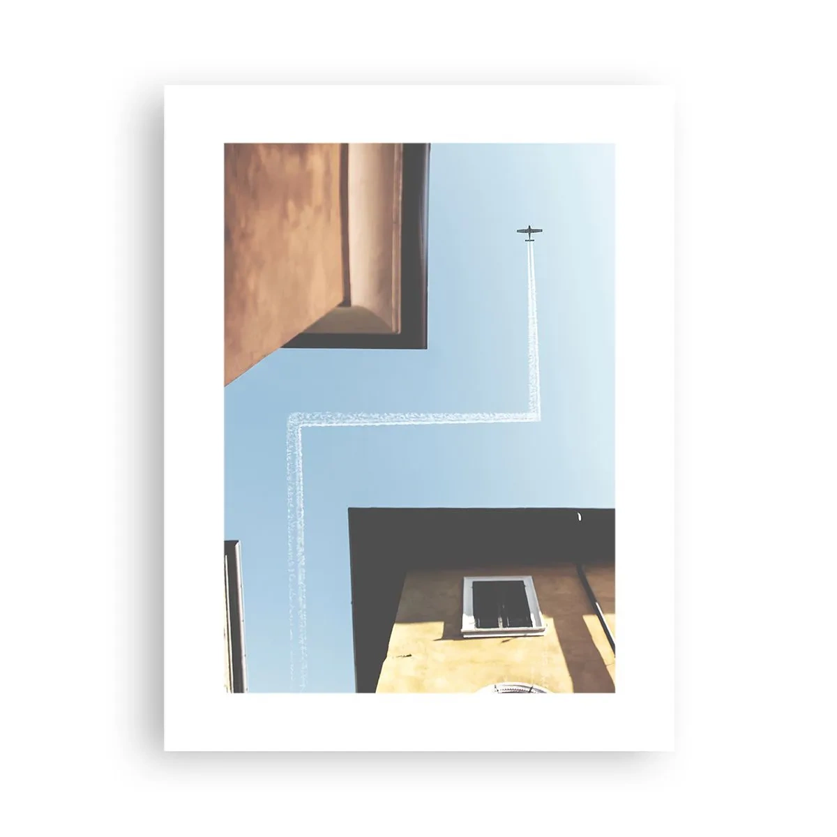 Plakat - Ponad miejskim labiryntem - 30x40 cm
